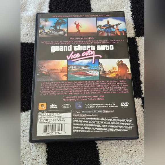 Grand Theft Auto Vice City and Grand Theft Auto San Andreas bundle for PS2 - Picture 3 of 9